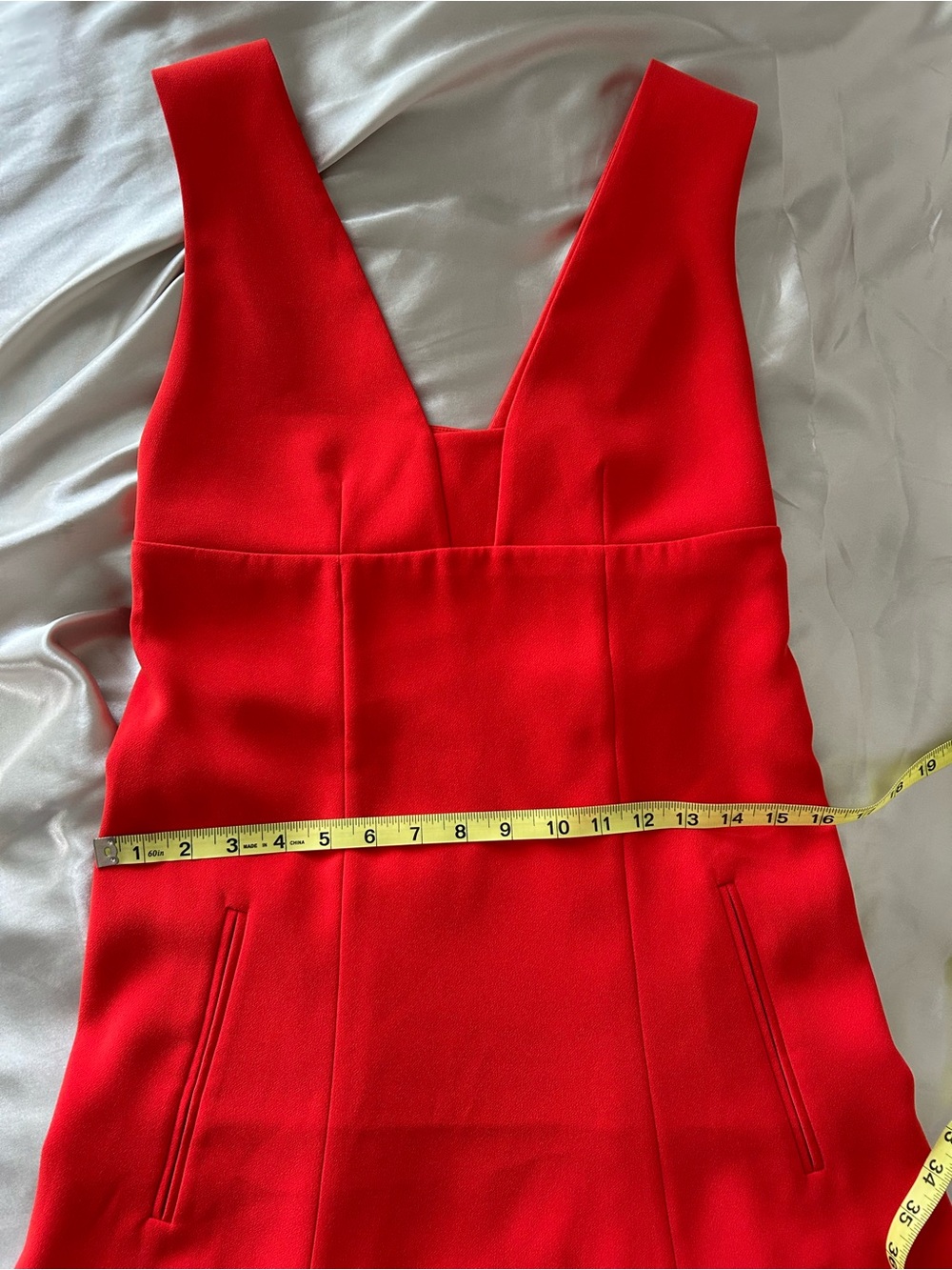Alexander Wang Bright Red Sleeveless Dress New With Tag - Picture 11 of 13